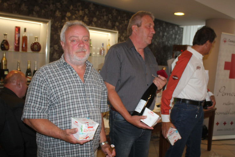 Oceňování dárců krve v Českých Budějovicích