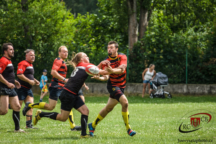 Ragbisté RC České Budějovice porazili Karlovy Vary 50:19