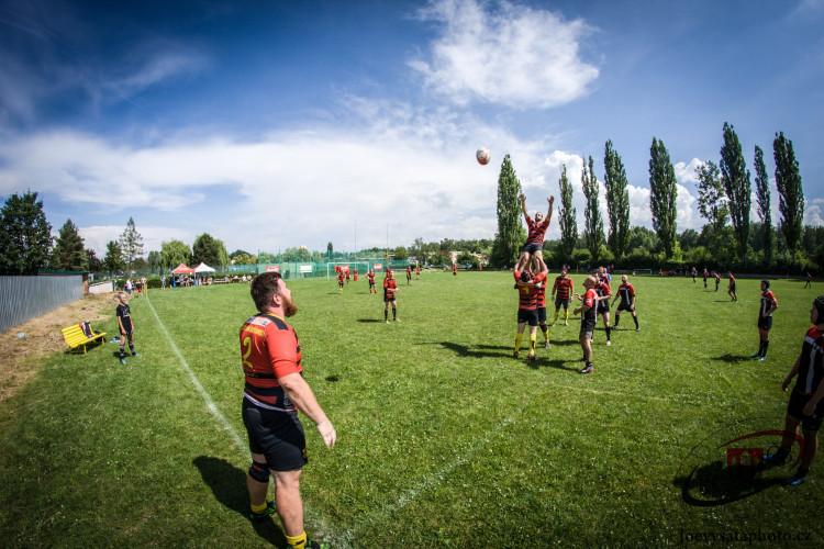 Ragbisté RC České Budějovice porazili Karlovy Vary 50:19