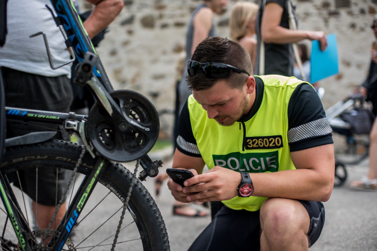 Dopravně bezpečnostní akce policie zaměřená na cyklisty