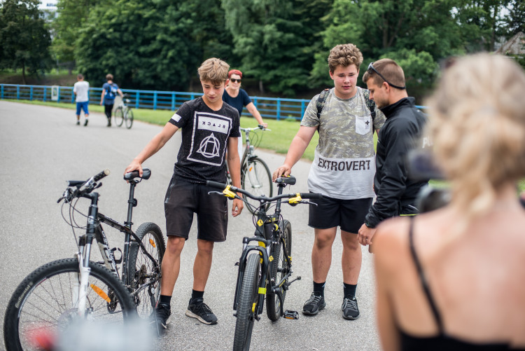 Dopravně bezpečnostní akce policie zaměřená na cyklisty