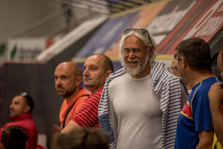 První trénink hokejistů Motoru na ledě při přípravě na sezonu 2018/2019