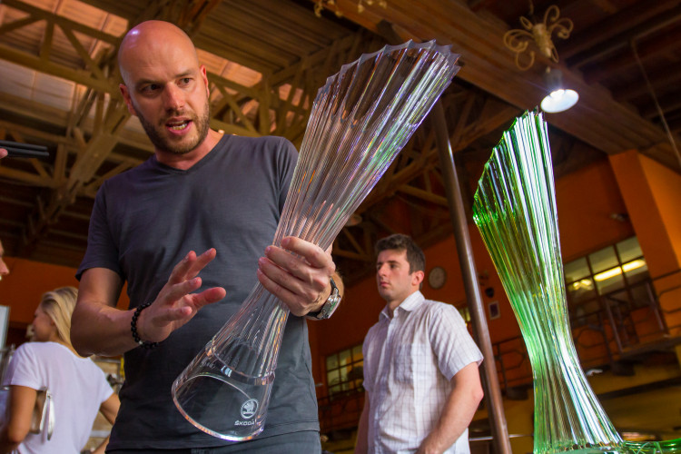 Lasvit - trofeje tour de france 2018