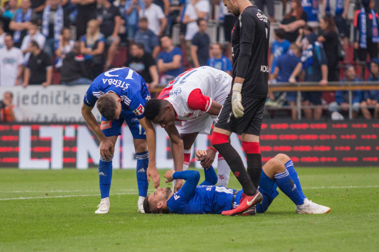 FOTOGALERIE: Slavia nadělila na úvod ligy Sigmě tři góly, z domácích zářil nováček Pilař