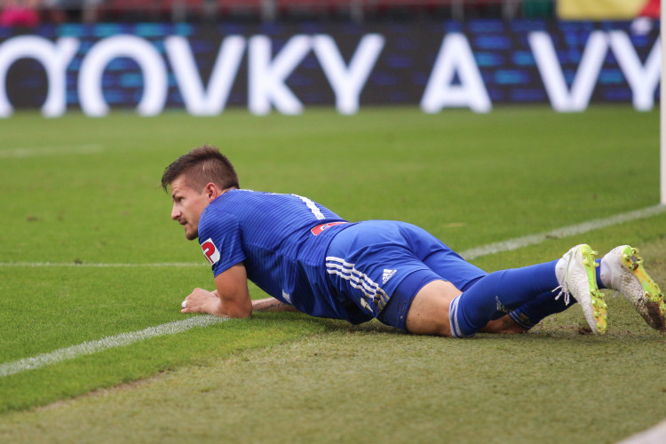 FOTOGALERIE: Slavia nadělila na úvod ligy Sigmě tři góly, z domácích zářil nováček Pilař