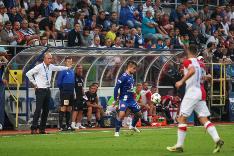 FOTOGALERIE: Slavia nadělila na úvod ligy Sigmě tři góly, z domácích zářil nováček Pilař