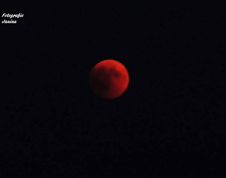 Úplné zatmění měsíce 2018