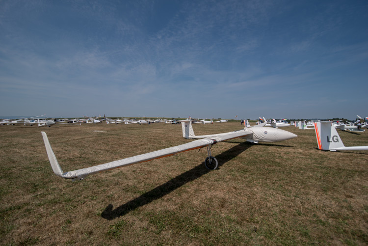 Mistrovství světa v bezmotorovém létání  na letišti Hosín