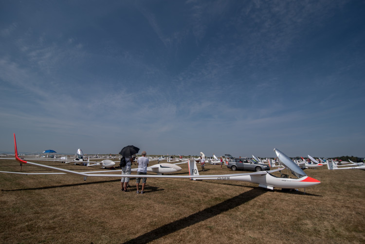 Mistrovství světa v bezmotorovém létání  na letišti Hosín