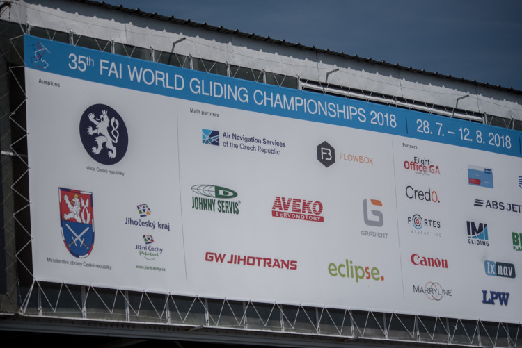 Mistrovství světa v bezmotorovém létání  na letišti Hosín