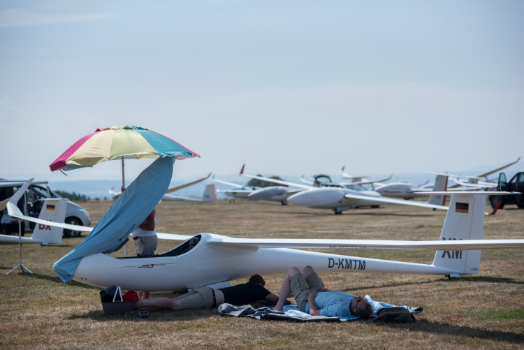 Mistrovství světa v bezmotorovém létání  na letišti Hosín