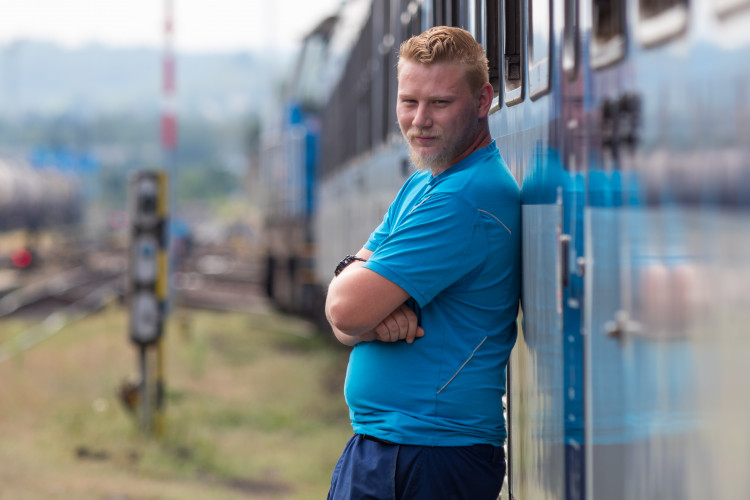 Strojvedoucí Jiří Kožený