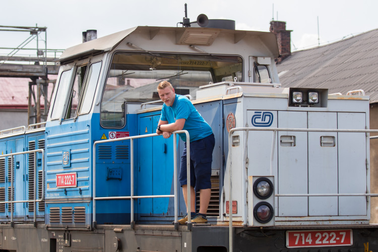 Strojvedoucí Jiří Kožený