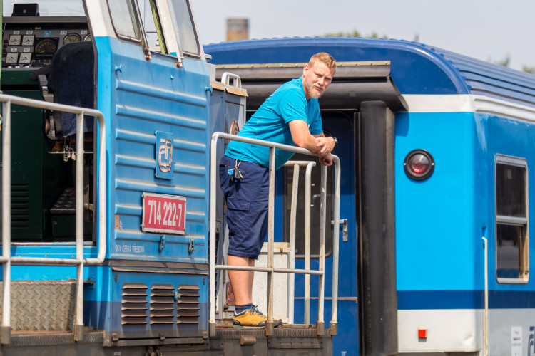 Strojvedoucí Jiří Kožený