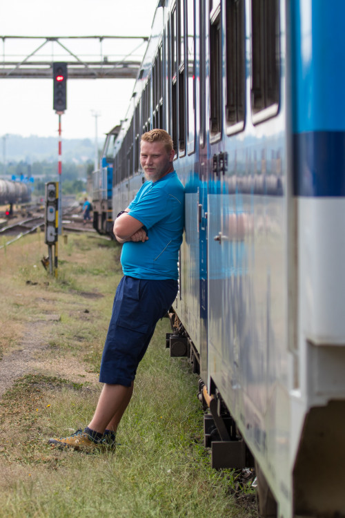 Strojvedoucí Jiří Kožený