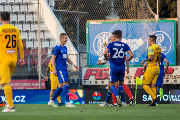 Sigma Olomouc si poradila s nepříjemným Kajratem, doma vyhrála 2:0