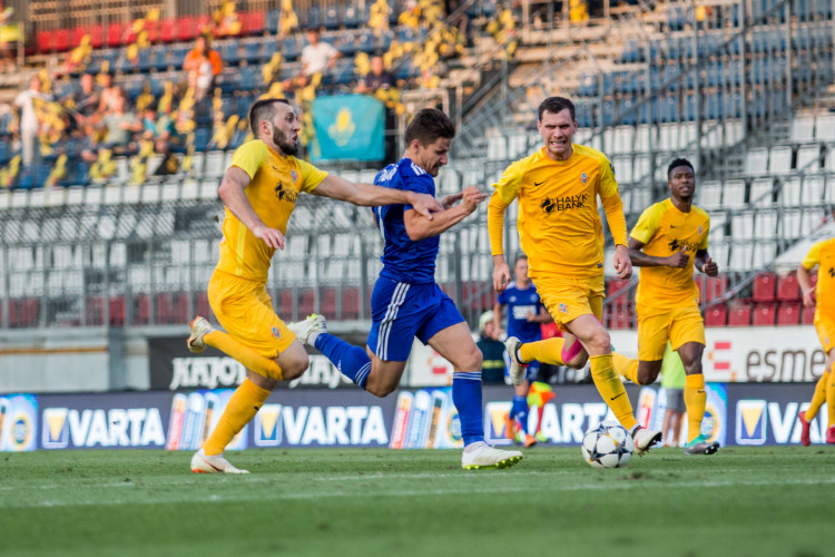 Sigma Olomouc si poradila s nepříjemným Kajratem, doma vyhrála 2:0