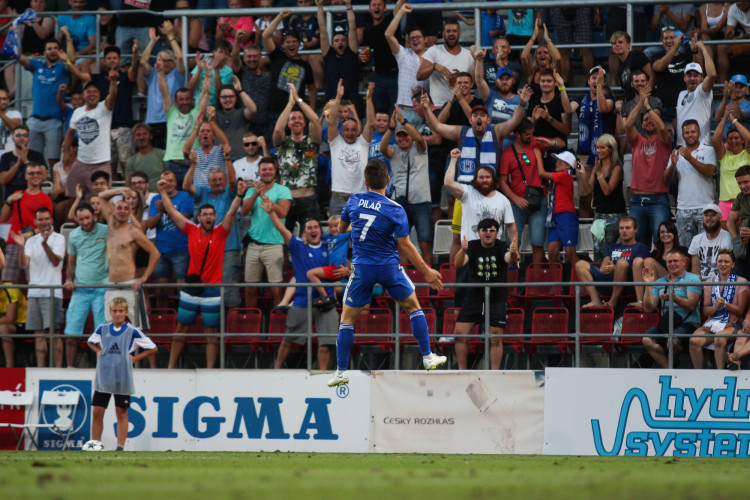 Sigma Olomouc si poradila s nepříjemným Kajratem, doma vyhrála 2:0