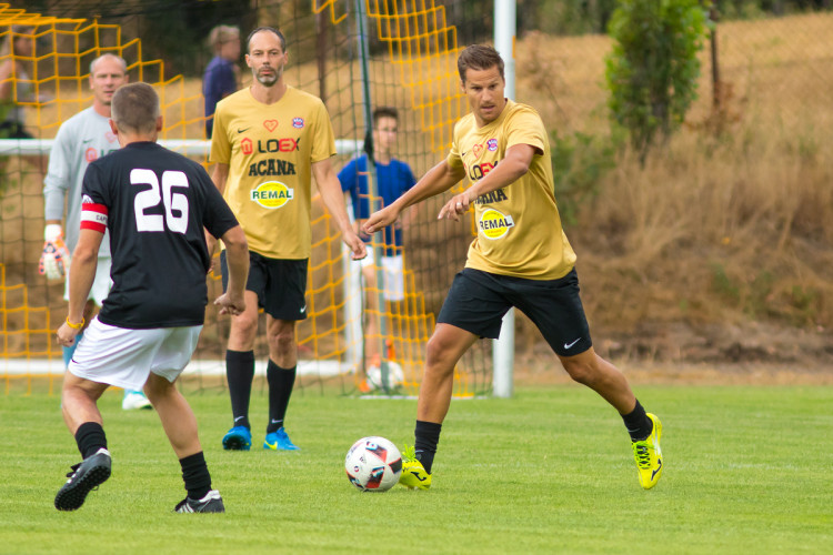 Jiskra pro Markétu benefiční fotbalové utkání