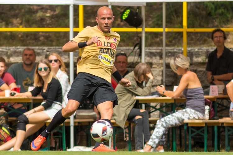 Jiskra pro Markétu benefiční fotbalové utkání