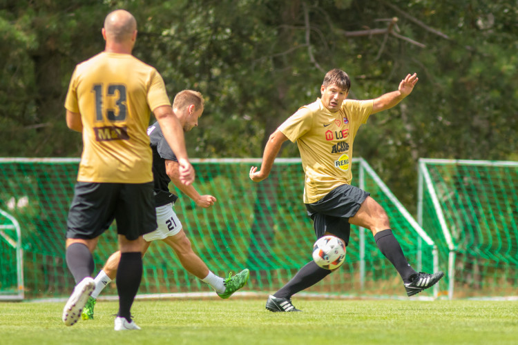 Jiskra pro Markétu benefiční fotbalové utkání