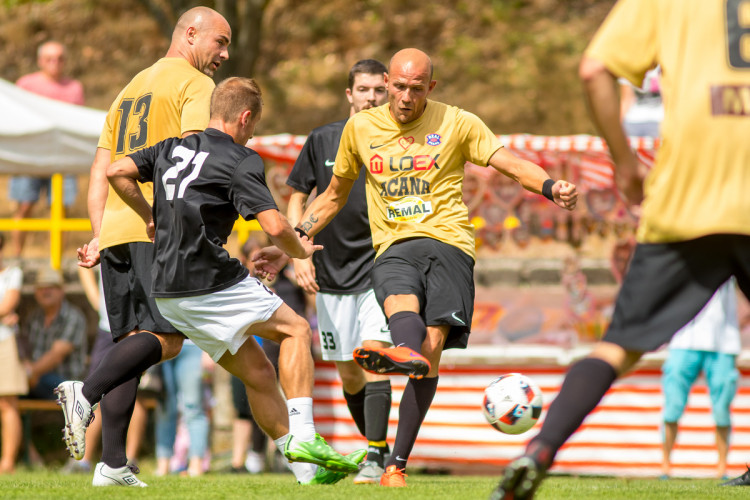 Jiskra pro Markétu benefiční fotbalové utkání