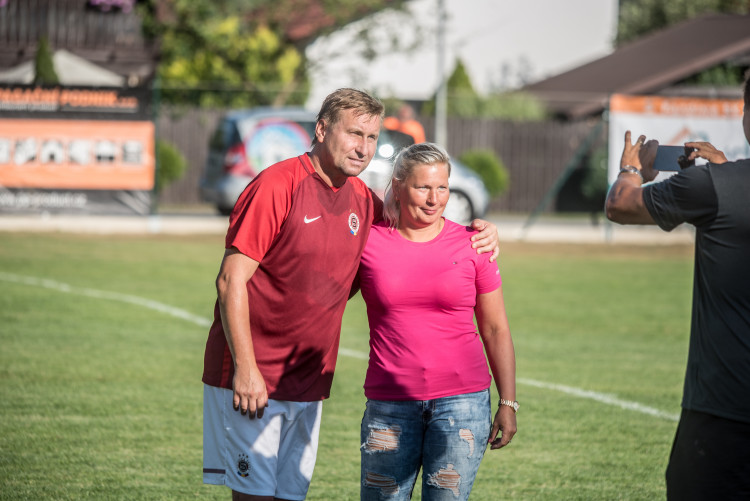 S fotbalisty a hasiči v Plané slavily i legendy pražské Sparty