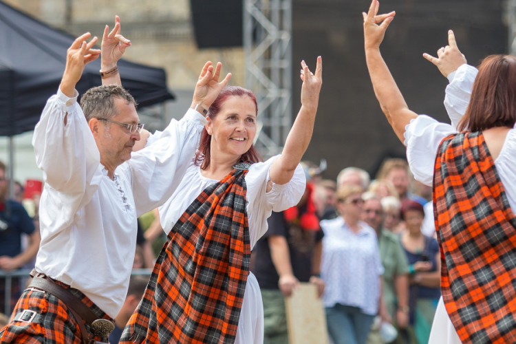 Skotské hry na Sychrově 2018