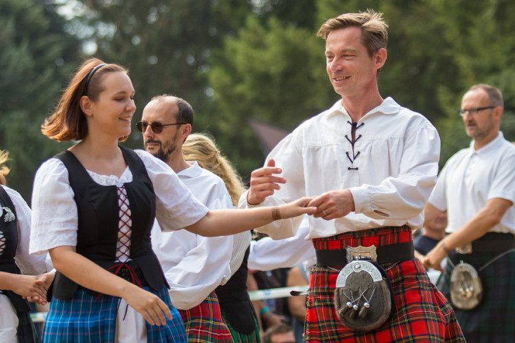 Skotské hry na Sychrově 2018