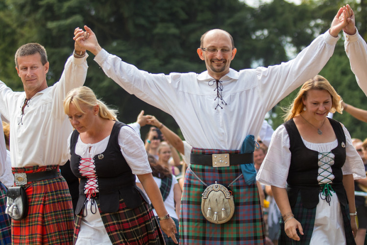 Skotské hry na Sychrově 2018