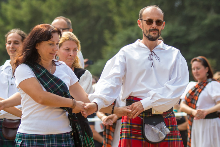 Skotské hry na Sychrově 2018