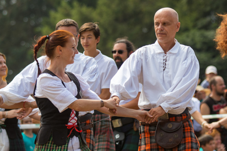 Skotské hry na Sychrově 2018