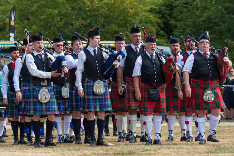 Skotské hry na Sychrově 2018