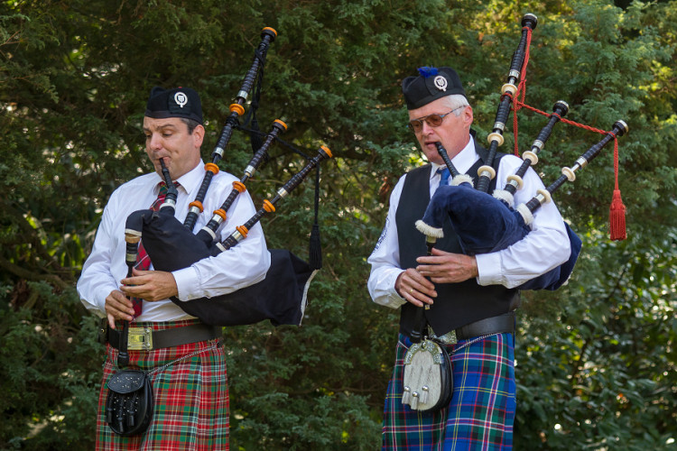 Skotské hry na Sychrově 2018