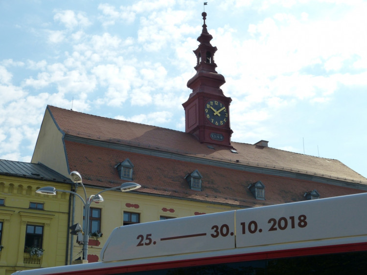 Festivalový trolejbus v Jihlavě
