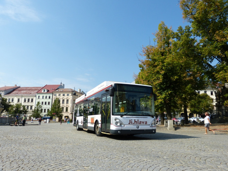 Festivalový trolejbus v Jihlavě