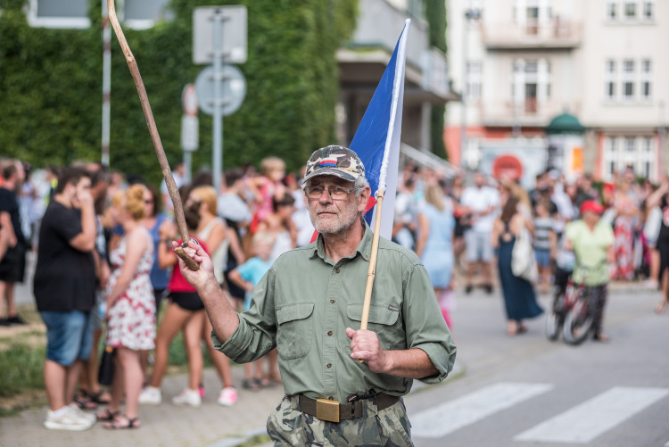 Vzpomínka na srpen 1968 v Českých Budějovicích - Jsme s vámi, buďte s námi