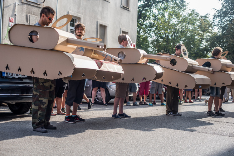 Vzpomínka na srpen 1968 v Českých Budějovicích - Jsme s vámi, buďte s námi