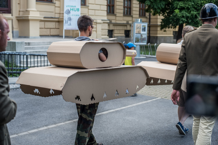 Vzpomínka na srpen 1968 v Českých Budějovicích - Jsme s vámi, buďte s námi