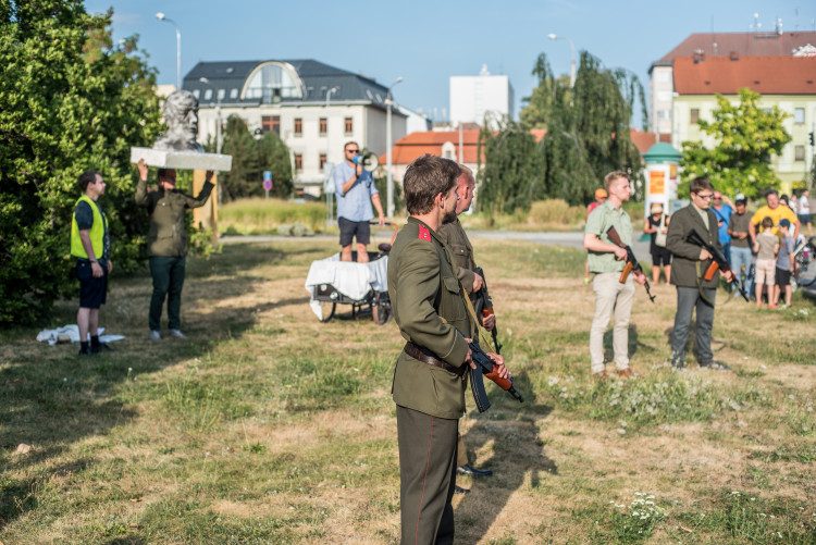 Vzpomínka na srpen 1968 v Českých Budějovicích - Jsme s vámi, buďte s námi