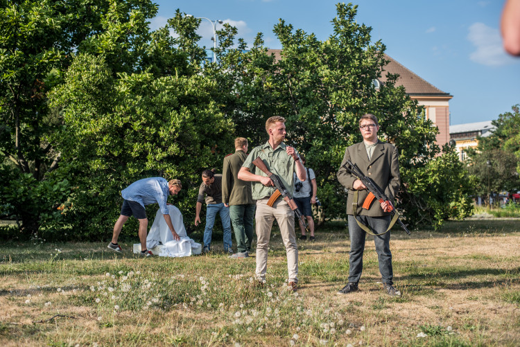 Vzpomínka na srpen 1968 v Českých Budějovicích - Jsme s vámi, buďte s námi