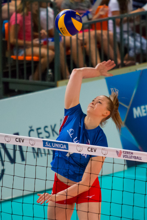 Volejbal Česky vs. Estonky