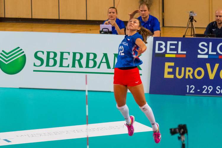 Volejbal Česky vs. Estonky