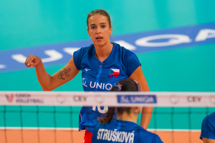Volejbal Česky vs. Estonky