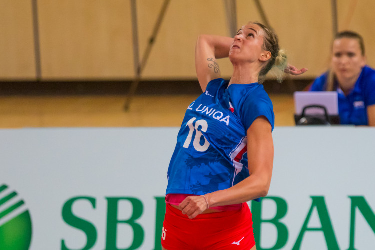 Volejbal Česky vs. Estonky