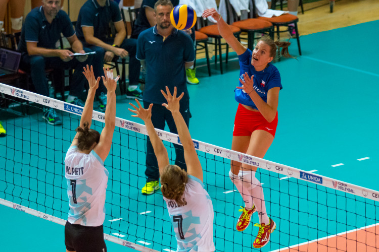 Volejbal Česky vs. Estonky