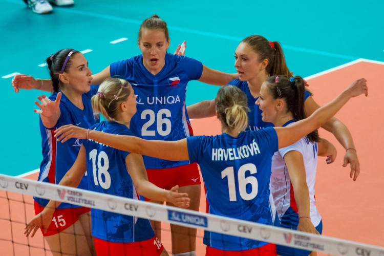 Volejbal Česky vs. Estonky