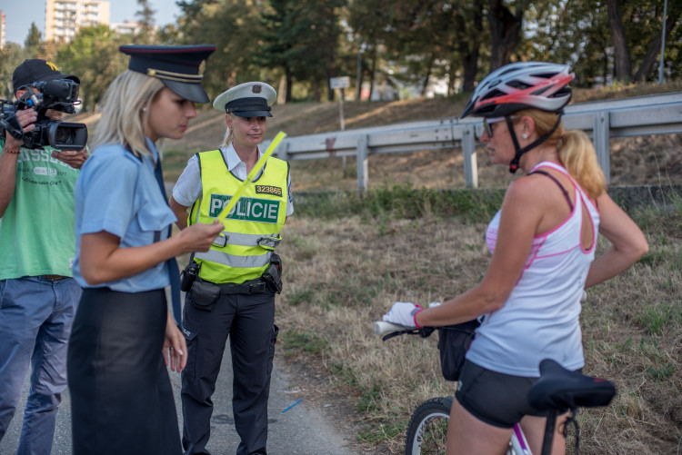 Na cyklostezky v Budějcích dohlíží policisté