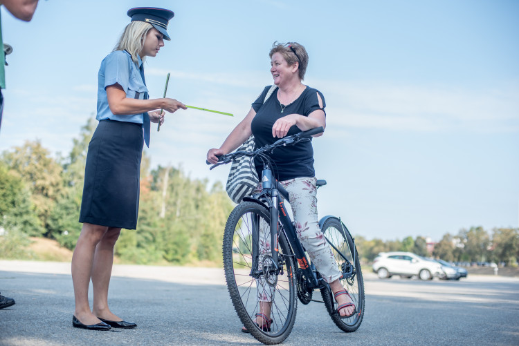 Na cyklostezky v Budějcích dohlíží policisté