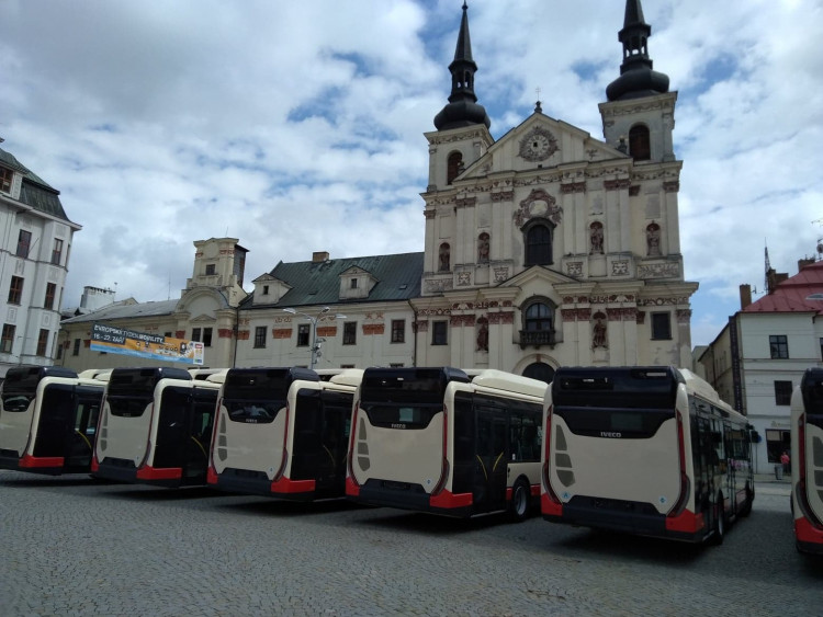 Nové autobusy jihlavské MHD